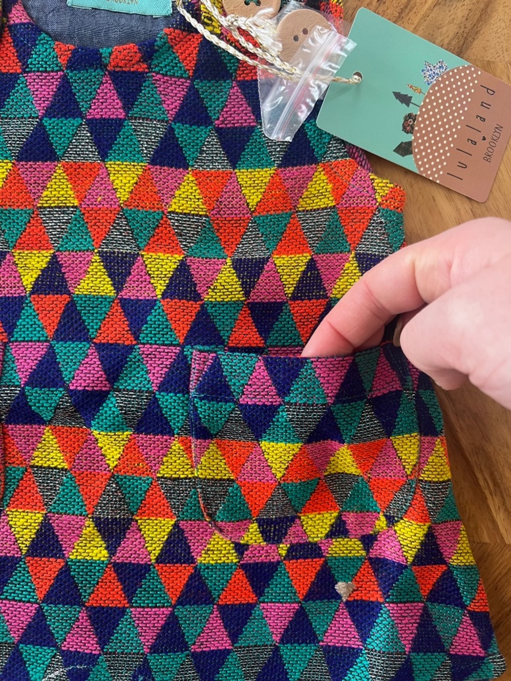 Triangle Romper - Picture 2 of 6